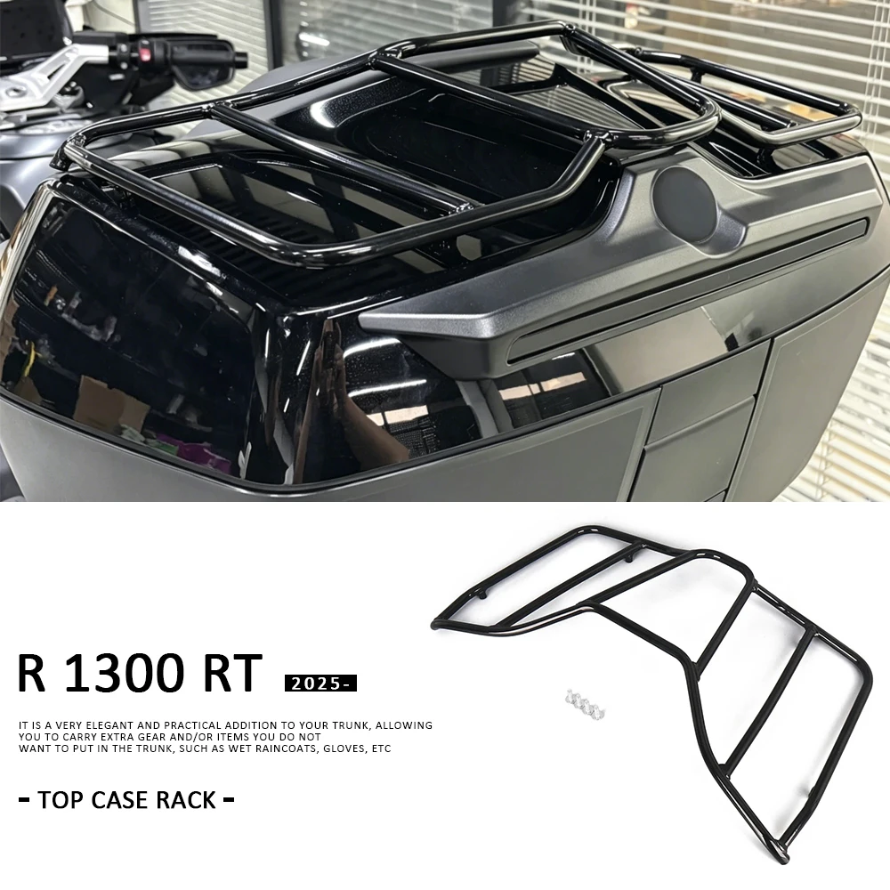Motorcycle Accessories For BMW R1300RT 2025 R1300 RT 2025 Black Luggage Rack Rail Tour Pack Carrier Trunk Top Rack Rear Bracket
Motorcycle Accessories For BMW R1300RT 2025 R1300 RT 2025 Black Luggage Rack Rail Tour Pack Carrier Trunk Top Rack Rear Bracket