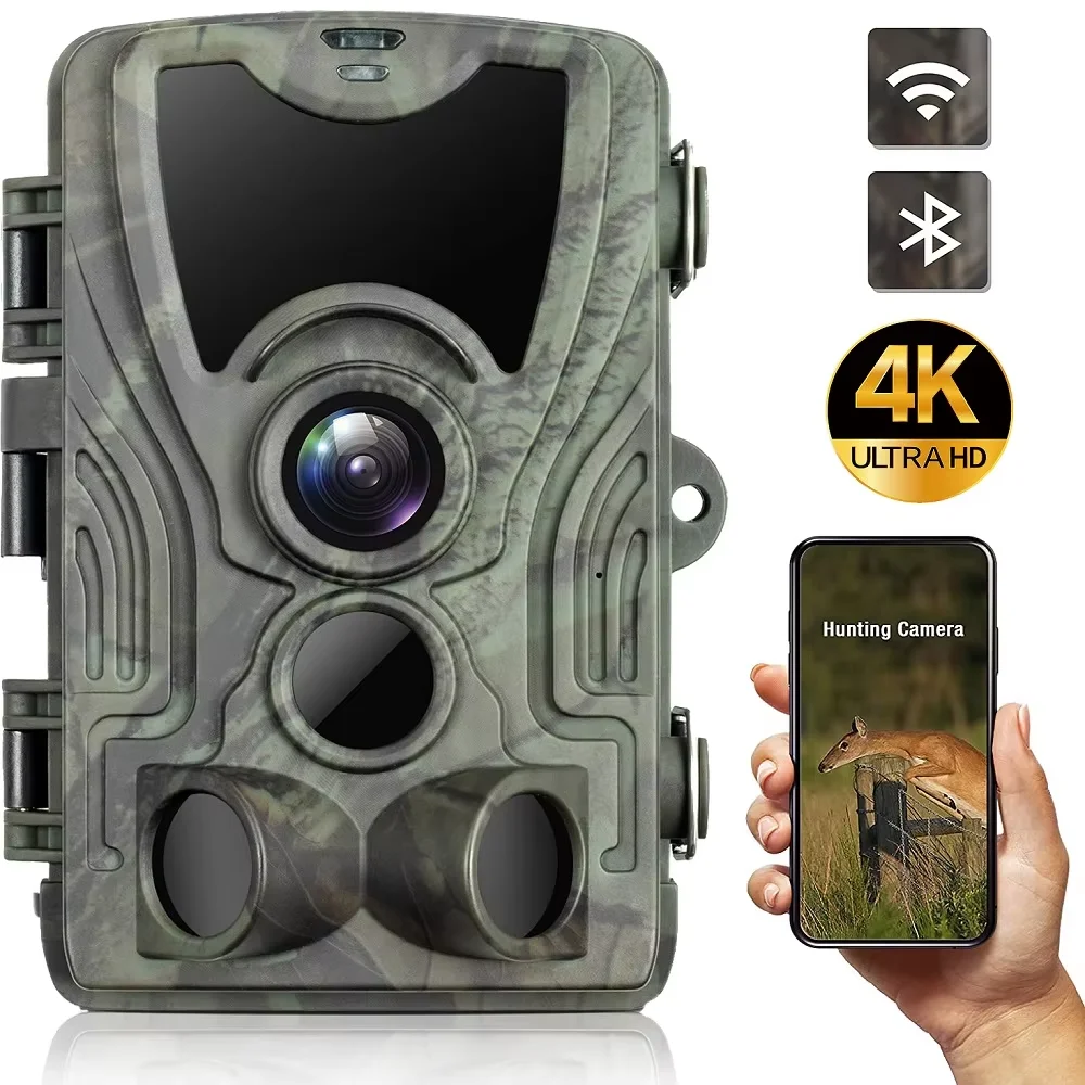 20MP 1080P Outdoor Hunting Trail Camera Wildlife Infrared Night Vision Motion Activated IP65 Waterproof Trap Wild Surveillance
20MP 1080P Outdoor Hunting Trail Camera Wildlife Infrared Night Vision Motion Activated IP65 Waterproof Trap Wild Surveillance