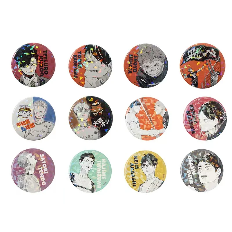 Anime Haikyuu Takeda Ittetsu Ukai Keishin Yui Michimiya Cosplay Badge Pin Tinplate Brooch Prop Xmas Gift
Anime Haikyuu Takeda Ittetsu Ukai Keishin Yui Michimiya Cosplay Badge Pin Tinplate Brooch Prop Xmas Gift