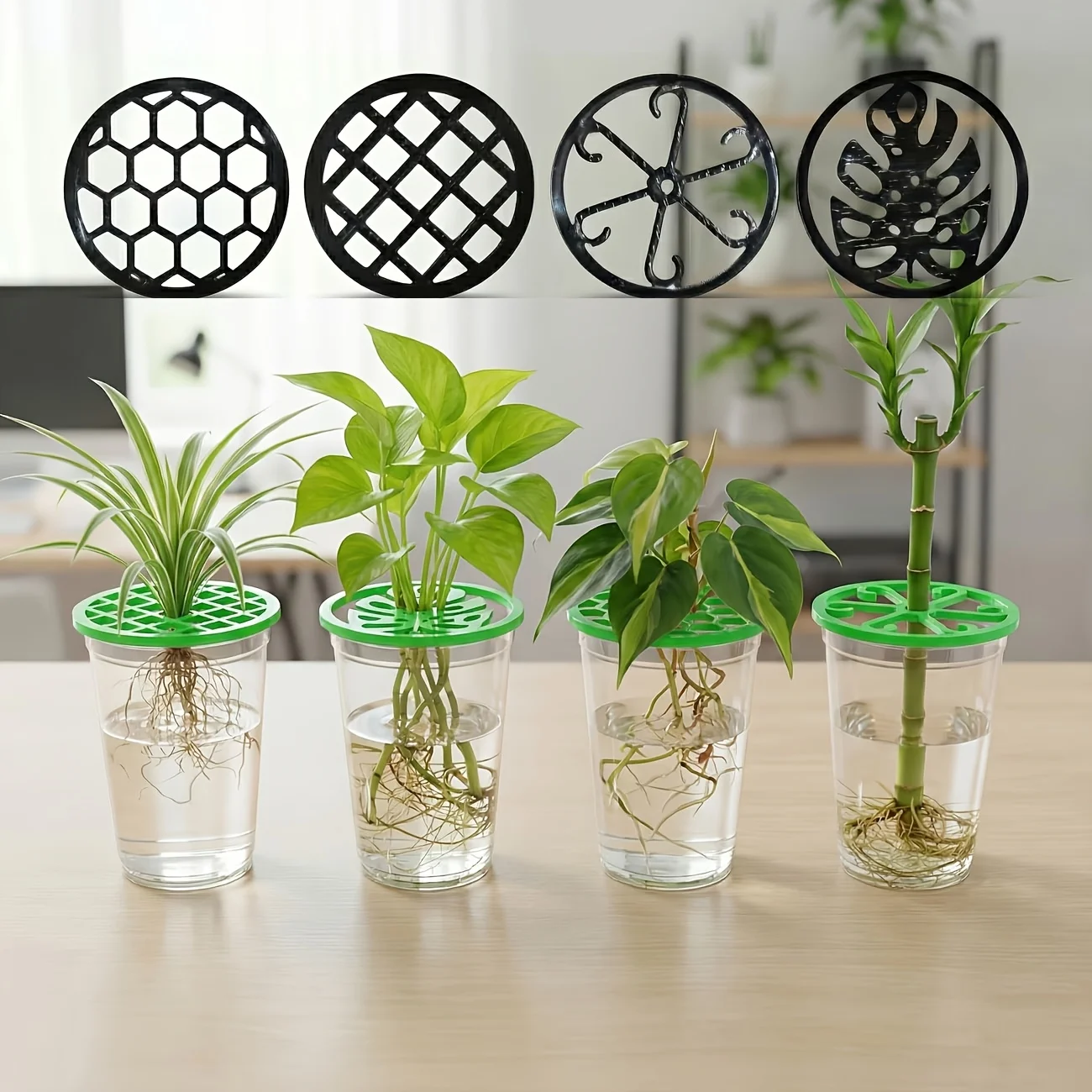 3-Piece Set of Plant Storage Racks, Plant Cutting Cup Trays with Lids, Suitable for Indoor Plant Propagation Trays, Gardening Branch Organizing Ties, Vegetation Decoration, Flower Care, Garden Organizing Tools, Easy-To-Use Seedling Support Kit
3-Piece Set of Plant Storage Racks, Plant Cutting Cup Trays with Lids, Suitable for Indoor Plant Propagation Trays, Gardening Branch Organizing Ties, Vegetation Decoration, Flower Care, Garden Organizing Tools, Easy-To-Use Seedling Support Kit