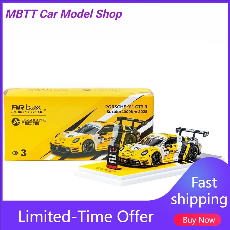 NEW 1:64 911 GT3 R 2025 Suzuka 1000km Challenge #7 Alloy Miniature Simulation Car model, collectible ornament, in stock
NEW 1:64 911 GT3 R 2025 Suzuka 1000km Challenge #7 Alloy Miniature Simulation Car model, collectible ornament, in stock