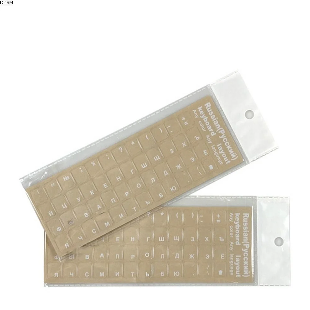Film Dust Protection Korean English Keyboard Letter Sticker Computer Keyboard Cover Language Alphabet Sticker Keyboard Stickers