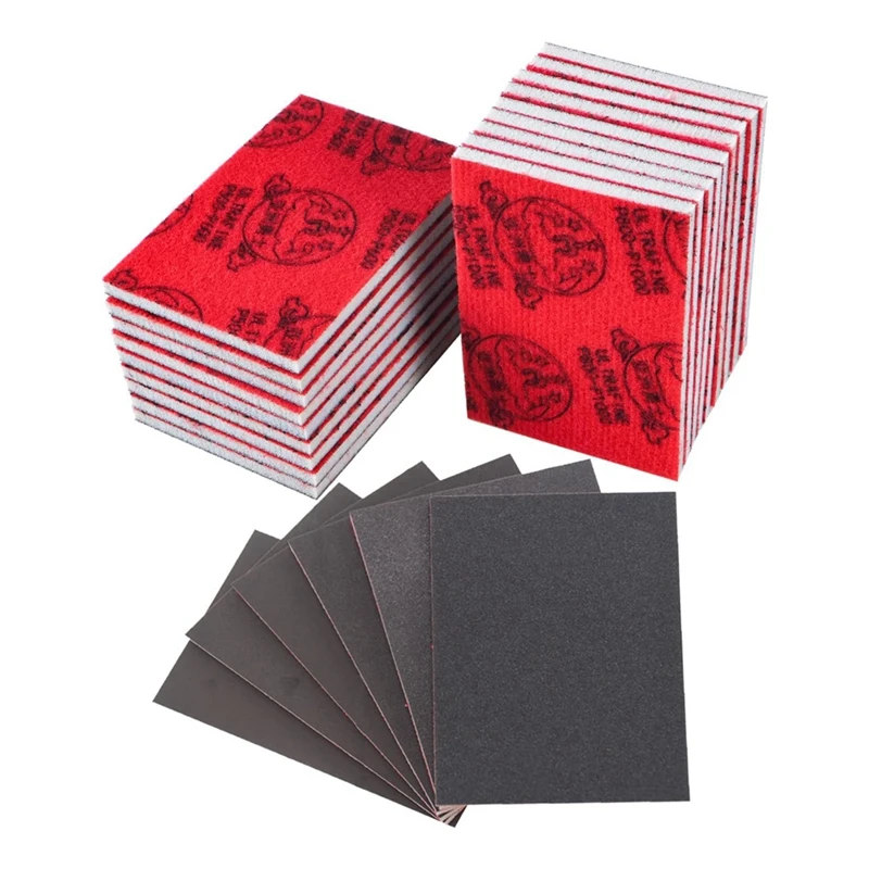18 Pack 320-2500 Grit Sanding Sponge, Extra Fine Sanding Sponge Pad, Sanding Block Soft Foam Wet And Dry Sandpaper
18 Pack 320-2500 Grit Sanding Sponge, Extra Fine Sanding Sponge Pad, Sanding Block Soft Foam Wet And Dry Sandpaper