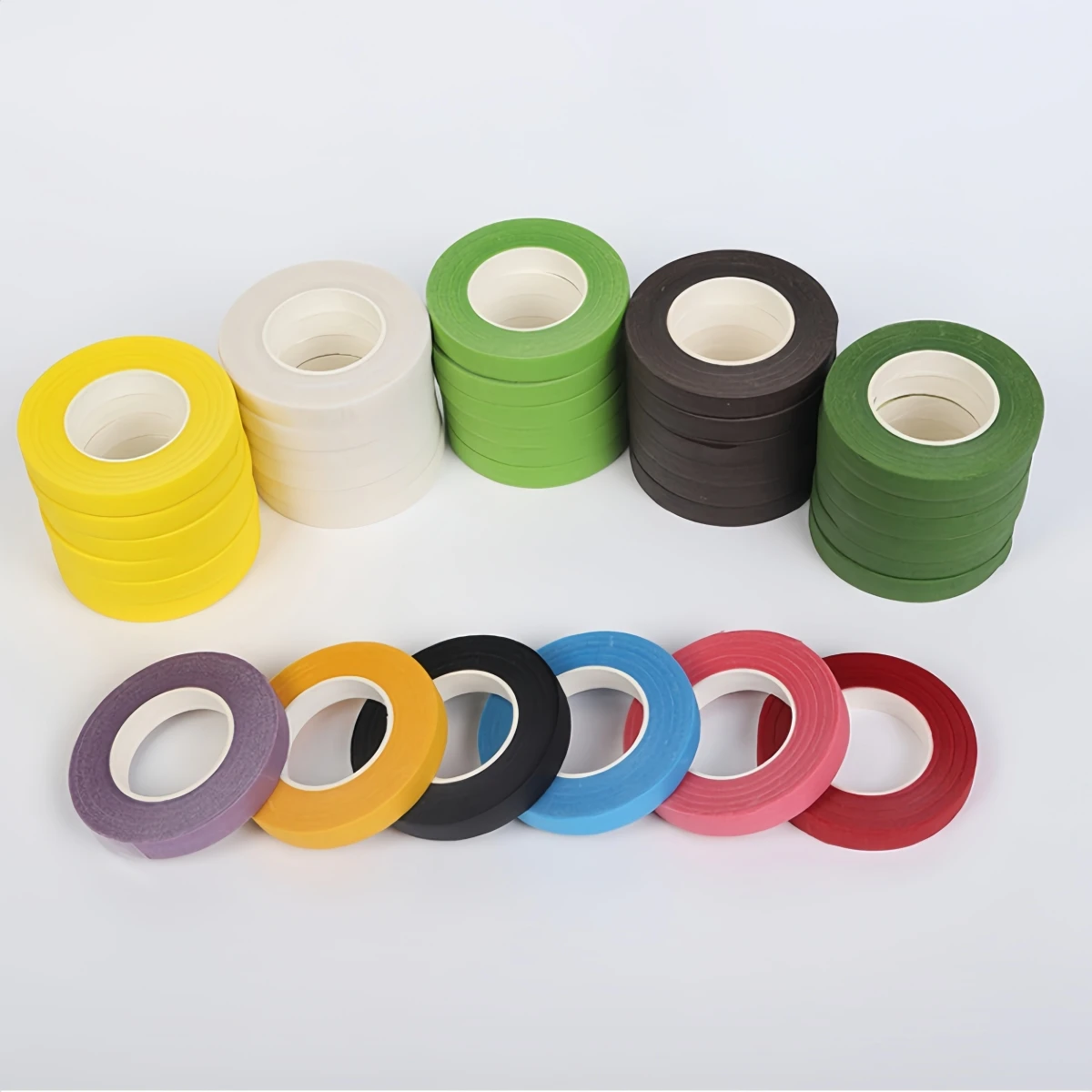 30Yards/Roll 12mm Floral Stem Tape Bouquet Self-adhesive Stamen Wrapping Paper Tape DIY Flowers Decor For Florist Wedding Party
30Yards/Roll 12mm Floral Stem Tape Bouquet Self-adhesive Stamen Wrapping Paper Tape DIY Flowers Decor For Florist Wedding Party