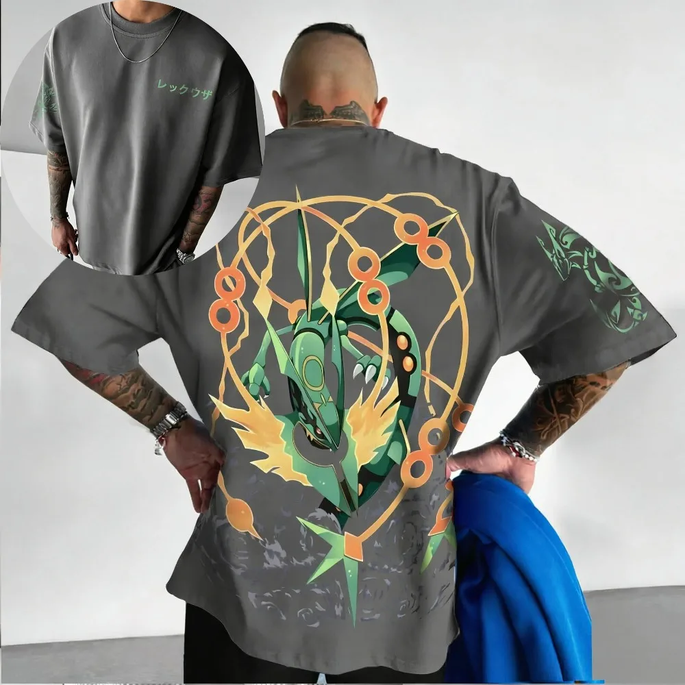 Oversized Cosplay Costumes Pokémon Rayquaza Summer 2026 New Product Harajuku Anime Printed Y2K Hip Hop Casual Unisex T-shirt
Oversized Cosplay Costumes Pokémon Rayquaza Summer 2026 New Product Harajuku Anime Printed Y2K Hip Hop Casual Unisex T-shirt
