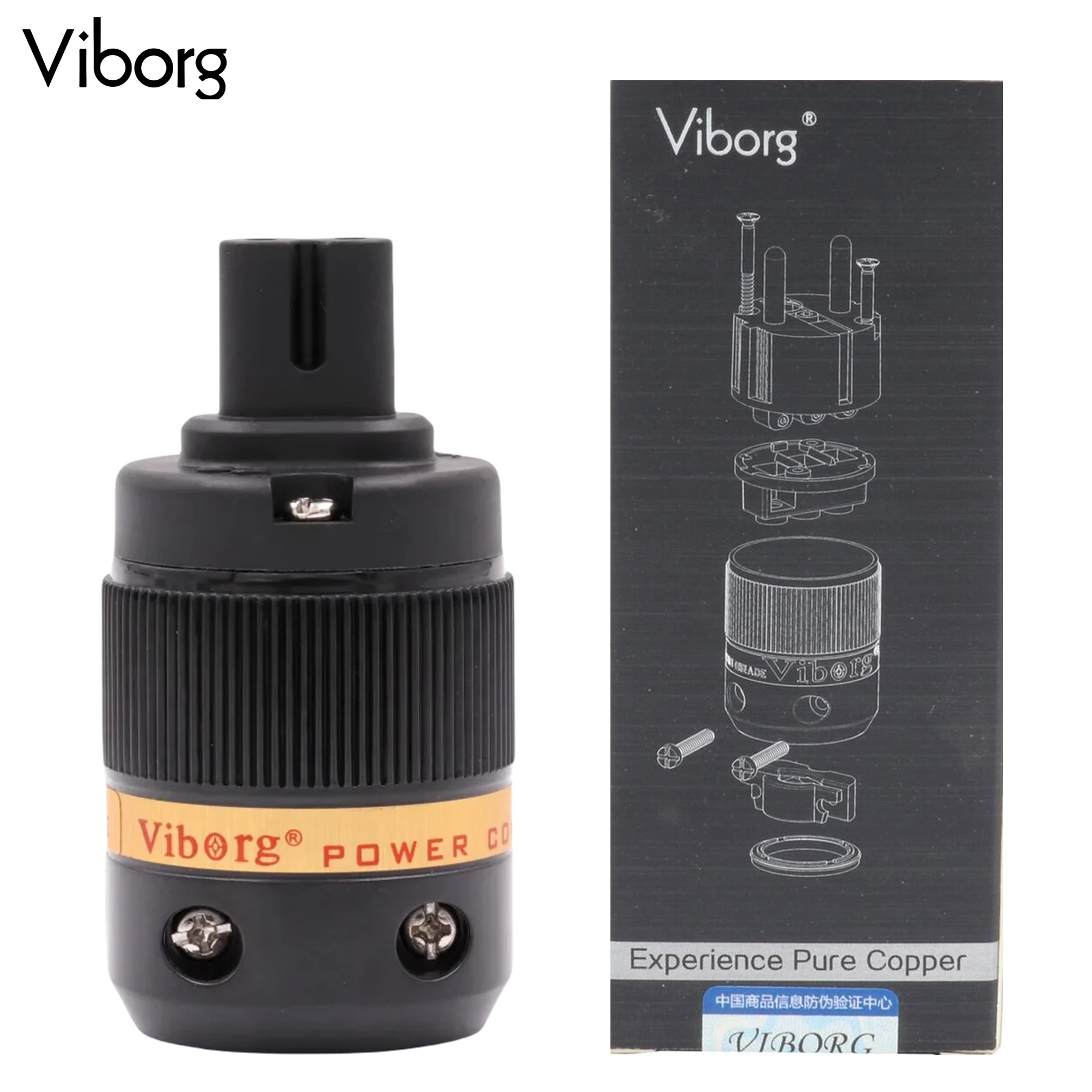 Viborg VF508 99,99% чистая медь родий Рисунок 8 IEC C7 Сетевая вилка питания Женский медный разъем Шнур HiFi
Viborg VF508 99,99% чистая медь родий Рисунок 8 IEC C7 Сетевая вилка питания Женский медный разъем Шнур HiFi