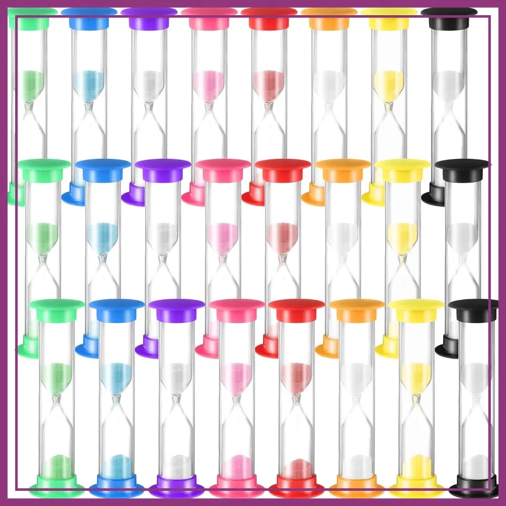 24 Pcs 5 Minute Sand Timer, Plastic Hourglass for Classroom, School Supplies, Time Management, Colorful
24 Pcs 5 Minute Sand Timer, Plastic Hourglass for Classroom, School Supplies, Time Management, Colorful