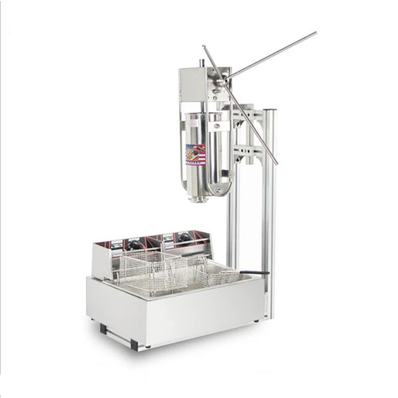 Commercial Electric Fryer Deep-fried Dough/Fried Dough Twist Stick Machine Spanish Churros Machine Frying Pan
Commercial Electric Fryer Deep-fried Dough/Fried Dough Twist Stick Machine Spanish Churros Machine Frying Pan