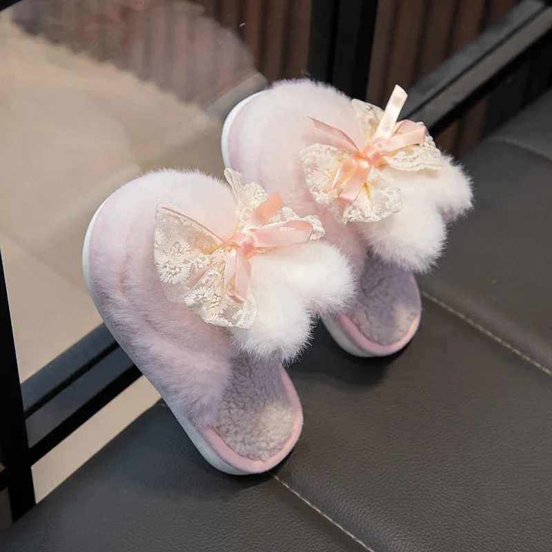 Children Cotton Slippers for Girls Boys 2024 Winter New Fashion Korean Style Cute Bear Soft Comfortable Non-slipper Warm Shoes
Children Cotton Slippers for Girls Boys 2024 Winter New Fashion Korean Style Cute Bear Soft Comfortable Non-slipper Warm Shoes