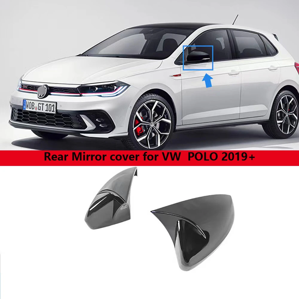 2 Pcs Glossy Black Carbon Fiber Side Rearview Wing MIrror Covers For VW Polo 2019-2024 MIrror Caps Car Accessories
2 Pcs Glossy Black Carbon Fiber Side Rearview Wing MIrror Covers For VW Polo 2019-2024 MIrror Caps Car Accessories