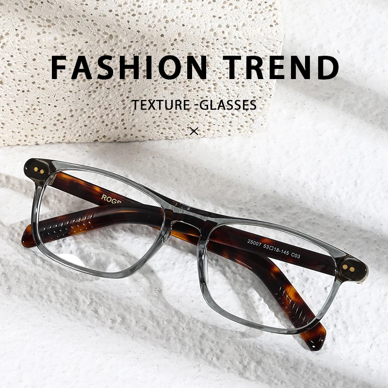 Men's Trendy Square Eyeglass Frame Optical Lenses Prescription Glasses Blue Light Blocking Flat Frame Fashionable Design 25007
Men's Trendy Square Eyeglass Frame Optical Lenses Prescription Glasses Blue Light Blocking Flat Frame Fashionable Design 25007