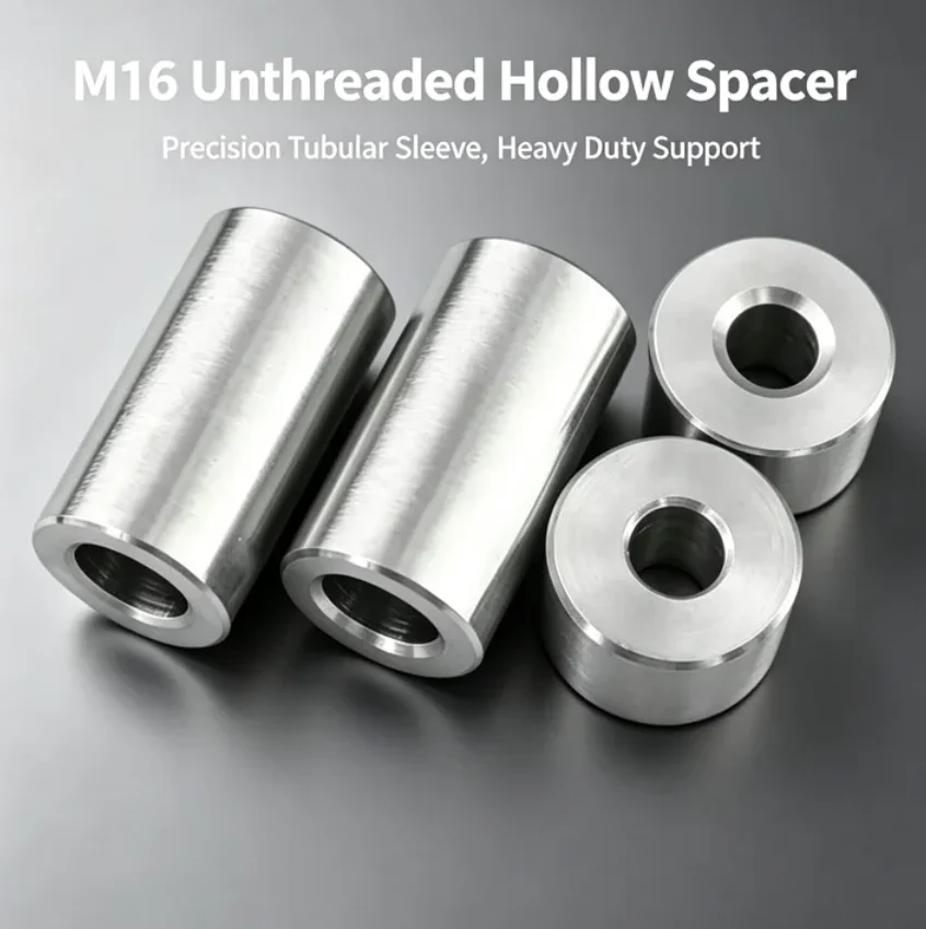 1-5pcs 5-50mm Precision Unthreaded Tubular Separators M16 Heavy Duty Hollow Pillars Extended Support Shims Round Isolators
1-5pcs 5-50mm Precision Unthreaded Tubular Separators M16 Heavy Duty Hollow Pillars Extended Support Shims Round Isolators