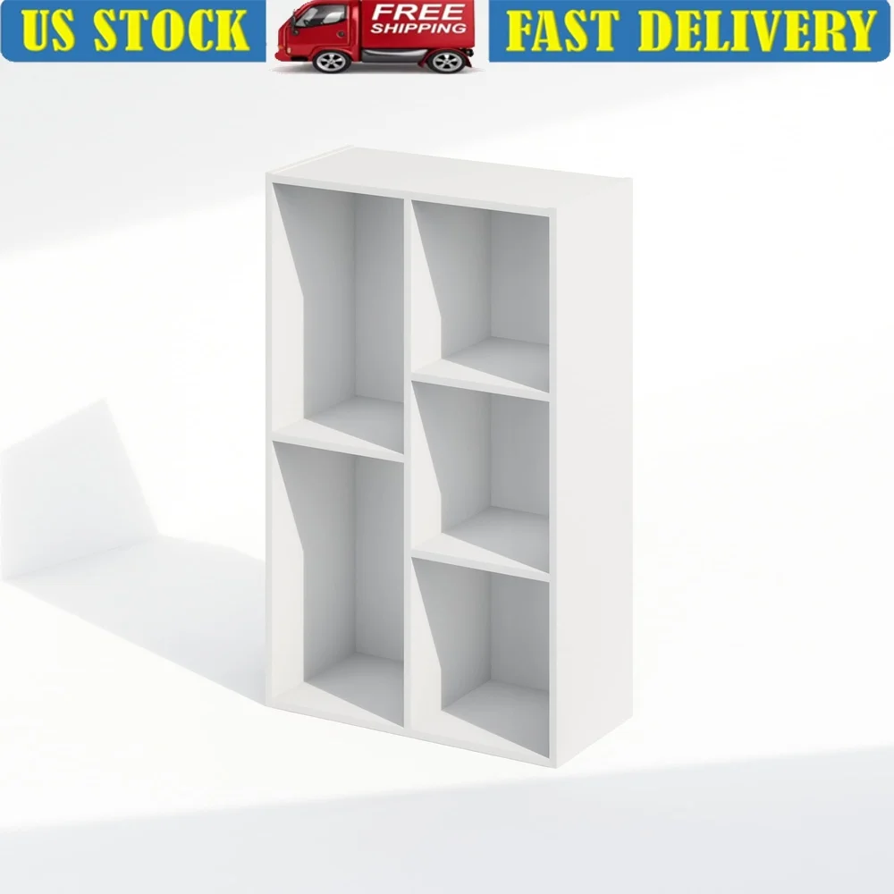 Multipurpose 5-Cube Open Shelf Bookcase Storage Organizer Clothes Shoes Accessories Durable Composite Wood Easy Assembly
Multipurpose 5-Cube Open Shelf Bookcase Storage Organizer Clothes Shoes Accessories Durable Composite Wood Easy Assembly