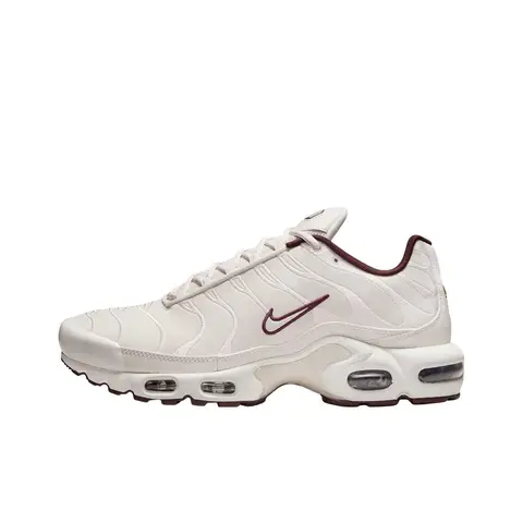 Nike Air Max Plus Running Shoes Men's Low Top White Silver HF3181-001