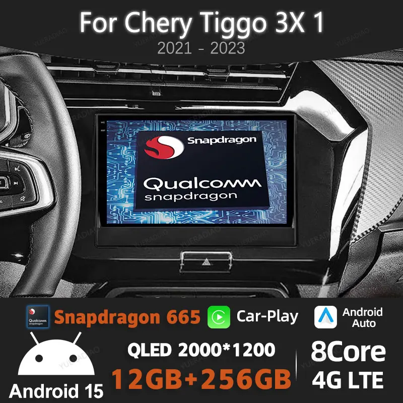 Автомобильный радиоприемник Android 15 для Chery Tiggo 3x 1 2021-2023 Мультимедийный стерео видеоплеер 4G WIFI 2DIN QLED Qualcomm BT GPS NAVI
Автомобильный радиоприемник Android 15 для Chery Tiggo 3x 1 2021-2023 Мультимедийный стерео видеоплеер 4G WIFI 2DIN QLED Qualcomm BT GPS NAVI