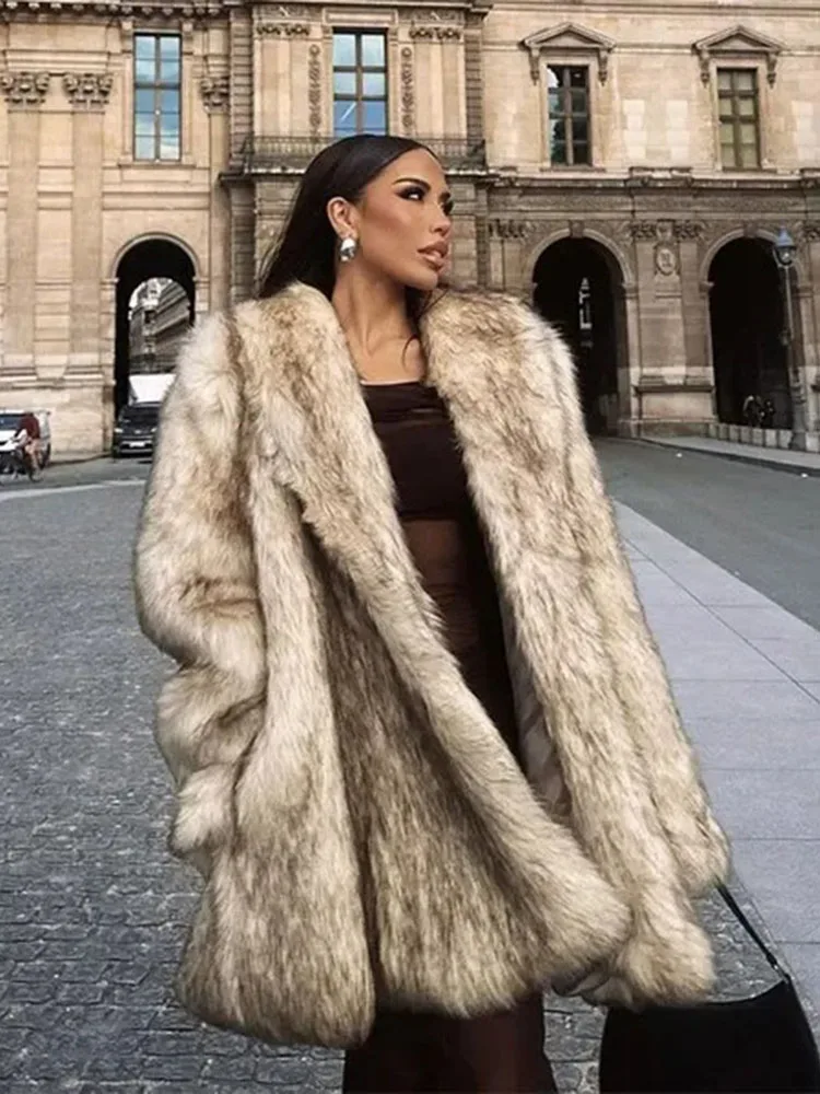 ZADORIN Oversize Winter Clothes Woman Long Fluffy Faux Fur Coat Woman Lapel Faux Fur Jacket New in Coats & Jackets Fur Faux Coat
ZADORIN Oversize Winter Clothes Woman Long Fluffy Faux Fur Coat Woman Lapel Faux Fur Jacket New in Coats & Jackets Fur Faux Coat