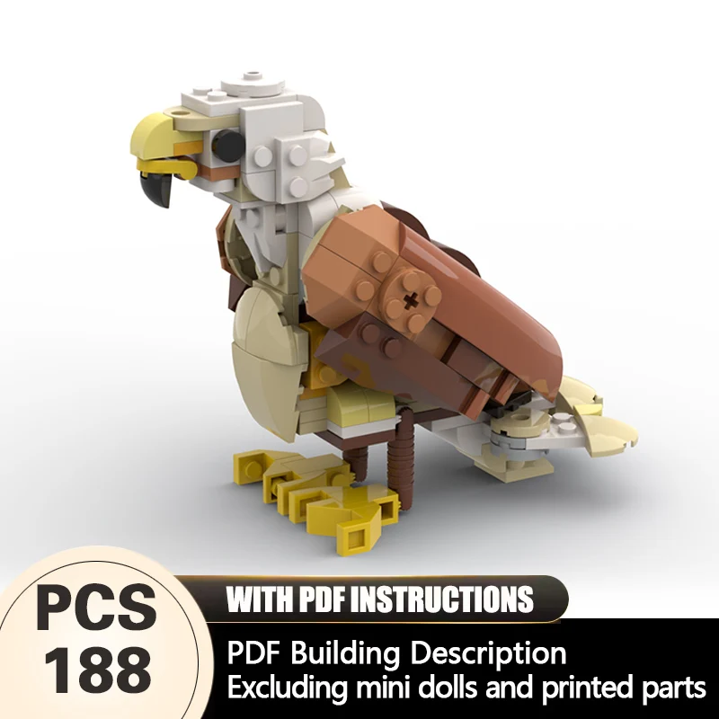 Creators Animal Series Model MOC Building Bricks Bald Eagle Modular Technology Gifts Holiday Assemble Children Toys Suit
Creators Animal Series Model MOC Building Bricks Bald Eagle Modular Technology Gifts Holiday Assemble Children Toys Suit