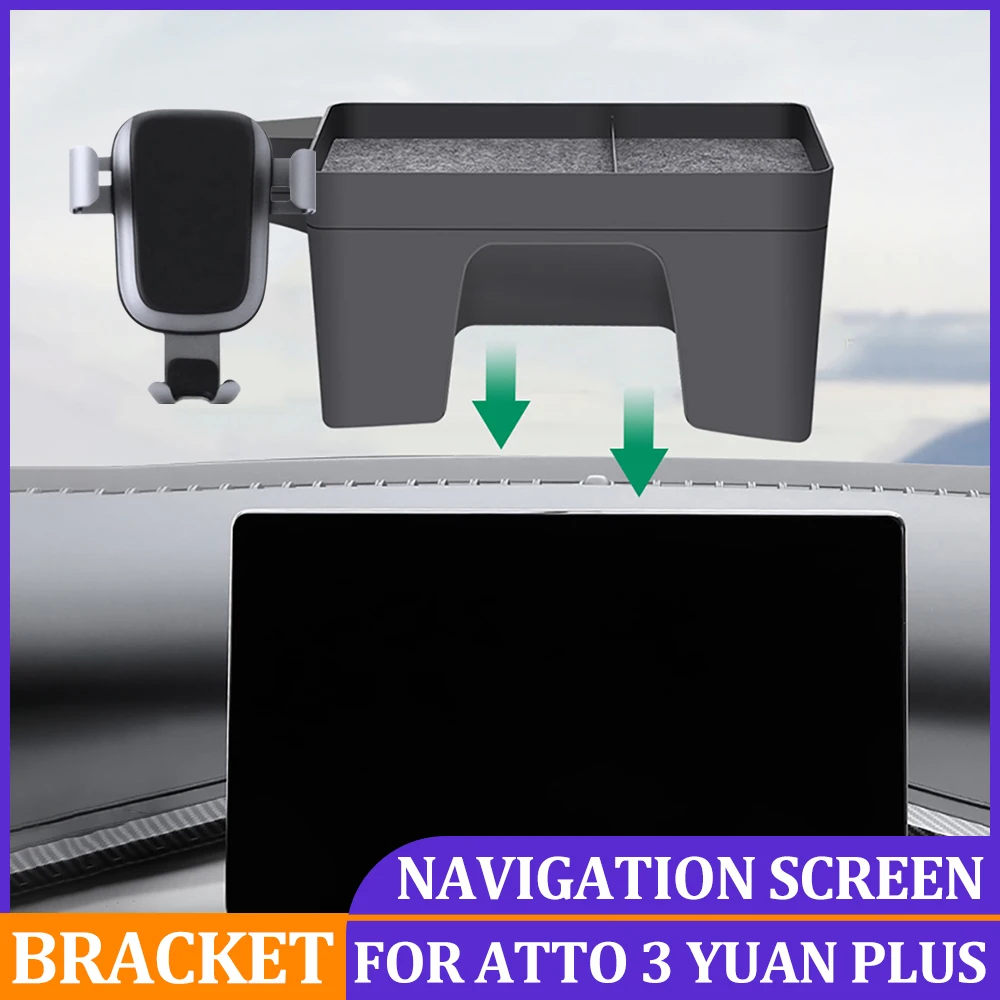 Dashboard Storage Box Phone Bracket For BYD ATTO 3 2022 2023 Navigation Screen Phone Holder For BYD ATTO 3 YUAN PLUS 2022 2023
Dashboard Storage Box Phone Bracket For BYD ATTO 3 2022 2023 Navigation Screen Phone Holder For BYD ATTO 3 YUAN PLUS 2022 2023