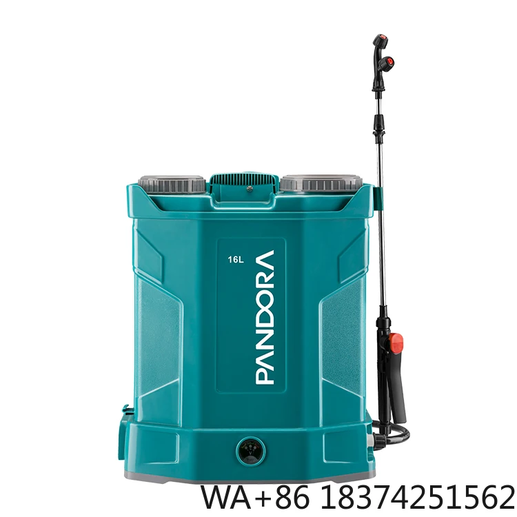 Pandora 16L/20L Backpack Electric Lithium Battery Sprayer for Agriculture High Productivity Pump New Used Condition for Farms
Pandora 16L/20L Backpack Electric Lithium Battery Sprayer for Agriculture High Productivity Pump New Used Condition for Farms