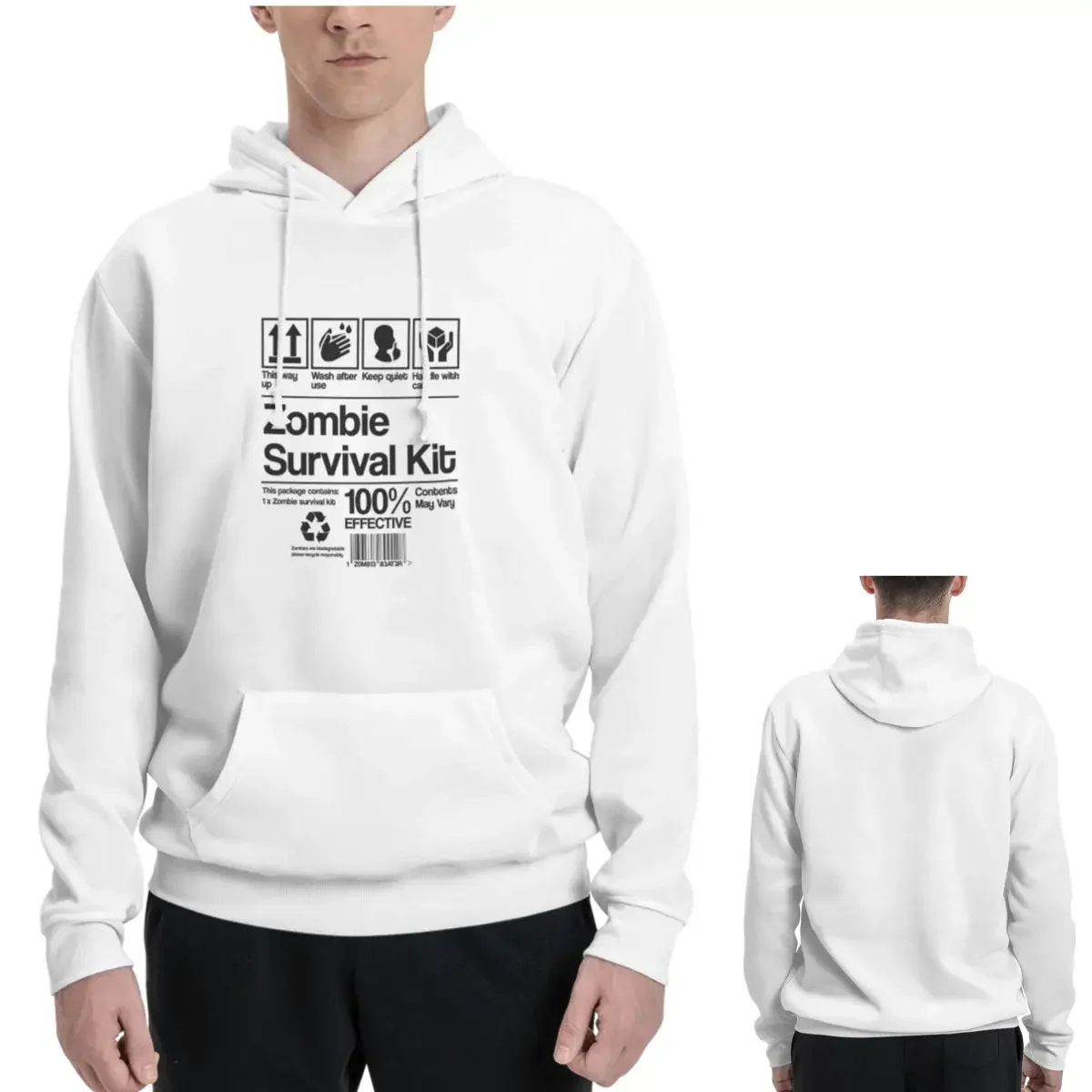 Zombie Survival Kit Hoodies Men Women Casual Pullover Sweatshirt Fashion Long Sleeve Clothing Autumn Winter
Zombie Survival Kit Hoodies Men Women Casual Pullover Sweatshirt Fashion Long Sleeve Clothing Autumn Winter