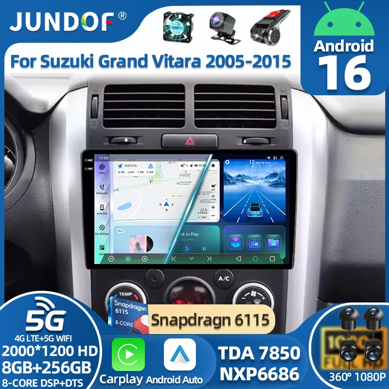 Android For Suzuki Grand Vitara 3 2005 - 2015 Car Radio Multimidia Player Navigation 4G Carplay Car GPS Intelligent Systems WIFI
Android For Suzuki Grand Vitara 3 2005 - 2015 Car Radio Multimidia Player Navigation 4G Carplay Car GPS Intelligent Systems WIFI