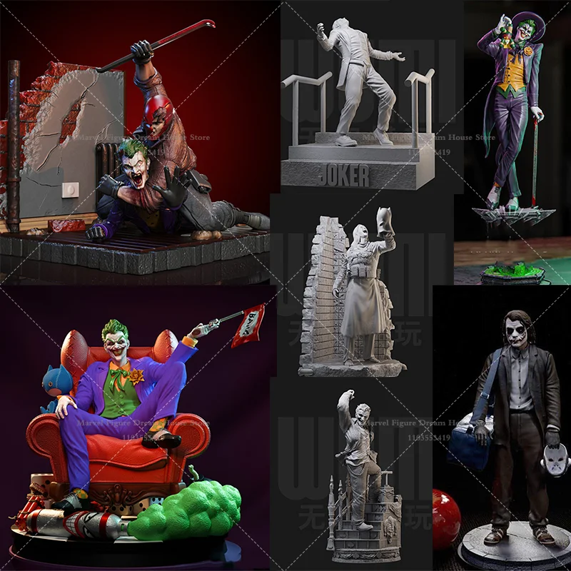 1/24 1/18 Scale DIY Self-assembled GK 3D Resin Un-panited Doll White Model The Symbol of Chaos and Rebellion Prince of Crime
1/24 1/18 Scale DIY Self-assembled GK 3D Resin Un-panited Doll White Model The Symbol of Chaos and Rebellion Prince of Crime