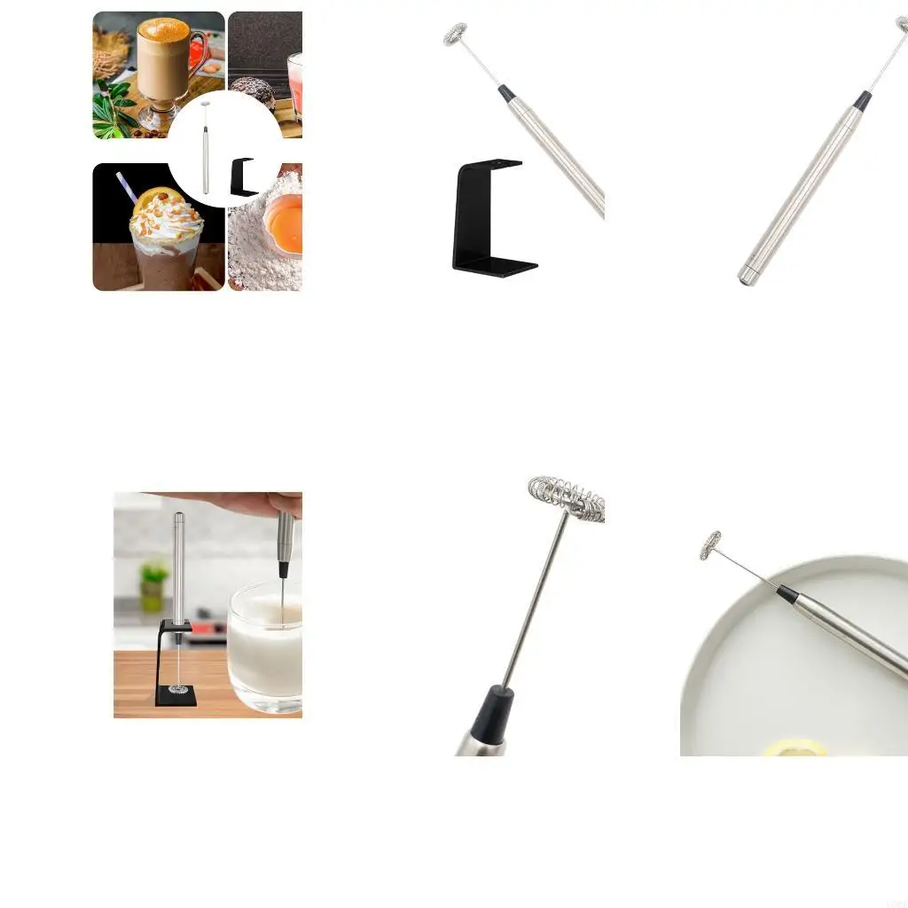 Electric Handheld Milk Mixer Foam Maker Battery Operated Includes Stand For Coffee Shakes Office Kitchen
Electric Handheld Milk Mixer Foam Maker Battery Operated Includes Stand For Coffee Shakes Office Kitchen