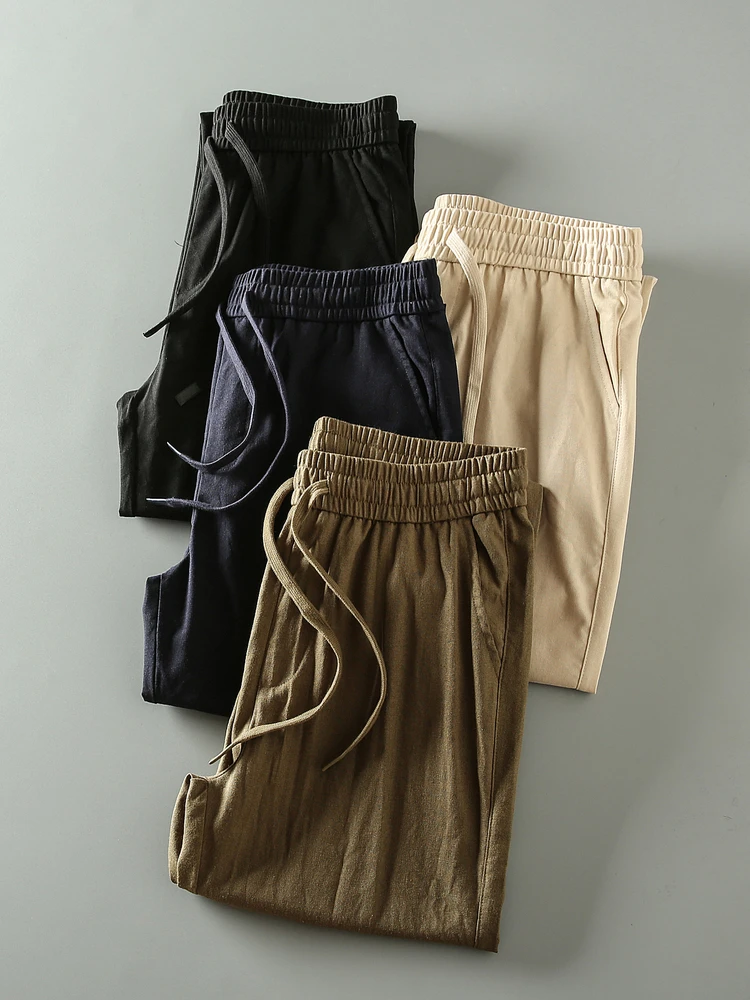 Summer New Retro Japanese Sle Men's Casual Pants Straight Leg Linen Commuter Long Trousers Versatile Classic Preppy Sle
Summer New Retro Japanese Sle Men's Casual Pants Straight Leg Linen Commuter Long Trousers Versatile Classic Preppy Sle