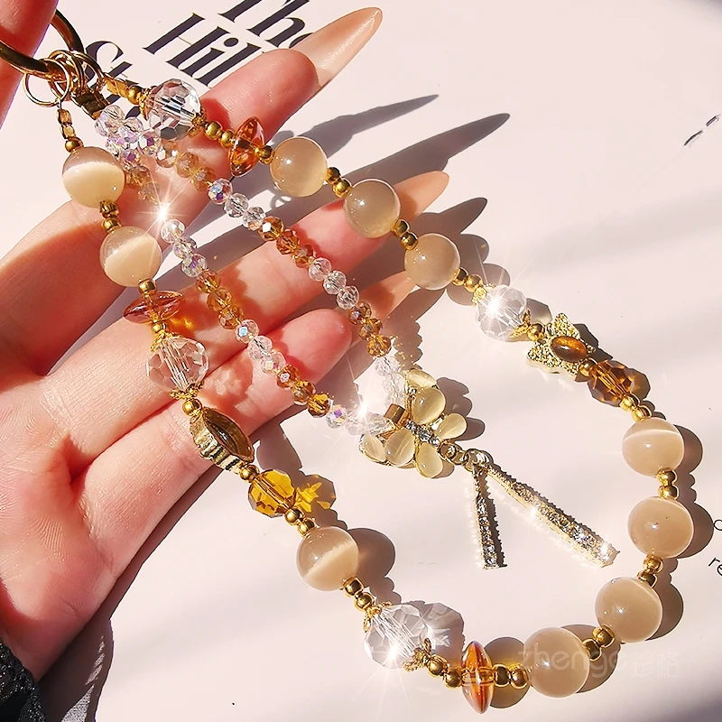 Super Fairy Bead Phone Chain, Instagram Fashionable Women's High-end Wrist Butterfly Pendant, Anti Lost Phone Lanyard
Super Fairy Bead Phone Chain, Instagram Fashionable Women's High-end Wrist Butterfly Pendant, Anti Lost Phone Lanyard