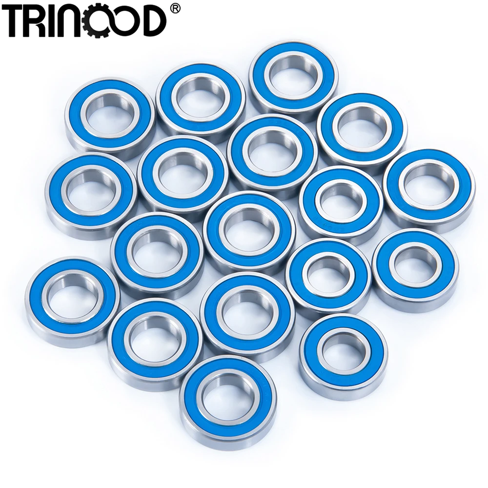 Набор шарикоподшипников TRINOOD, 18 шт., для 1/5 DBXL-E, радиоуправляемая багги, грузовик-пустыня, резиновые герметичные подшипники, обновленные детали
Набор шарикоподшипников TRINOOD, 18 шт., для 1/5 DBXL-E, радиоуправляемая багги, грузовик-пустыня, резиновые герметичные подшипники, обновленные детали
