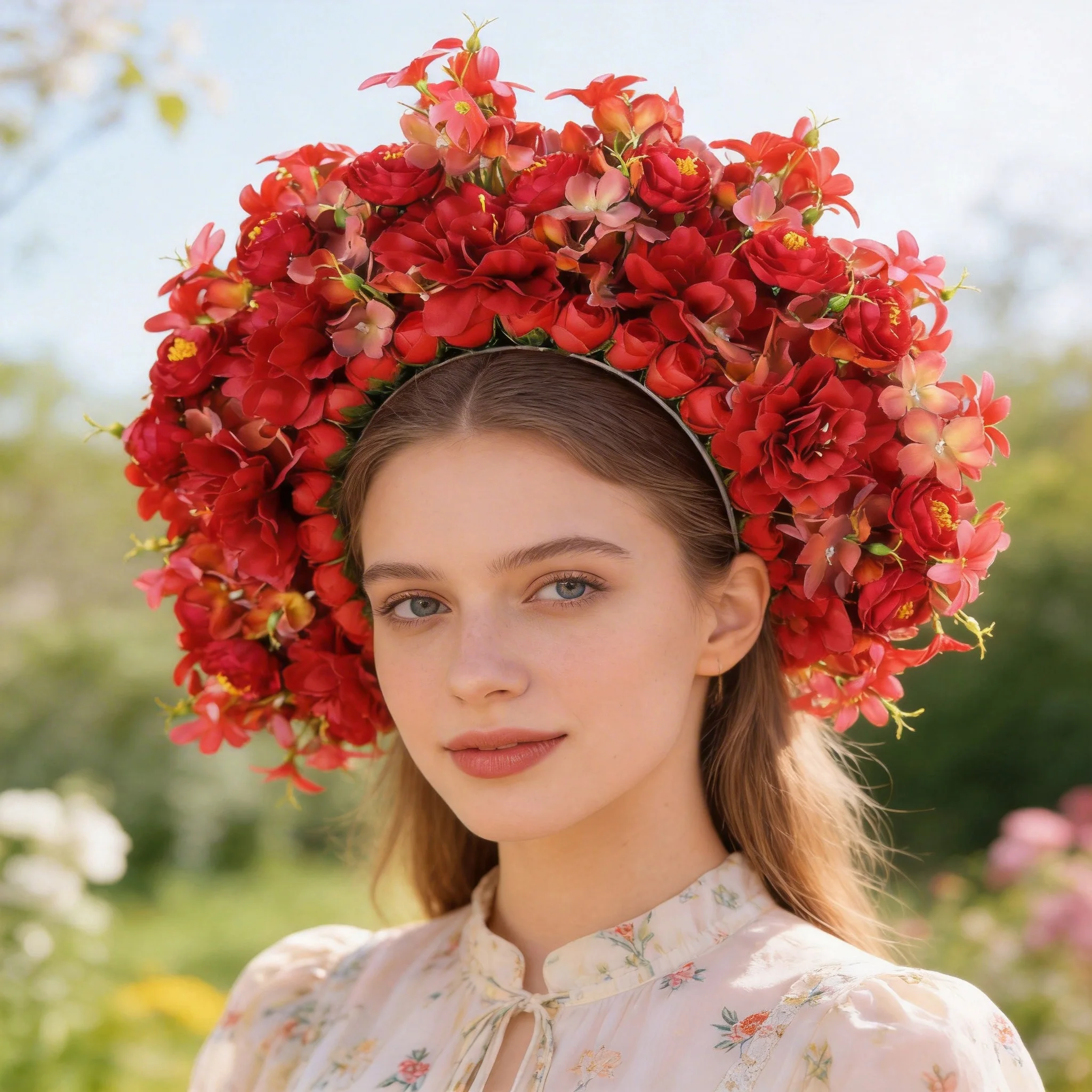 1 piece of bright red handmade artificial flower hairpin headwear, suitable for weddings, parties, and ball dresses
1 piece of bright red handmade artificial flower hairpin headwear, suitable for weddings, parties, and ball dresses