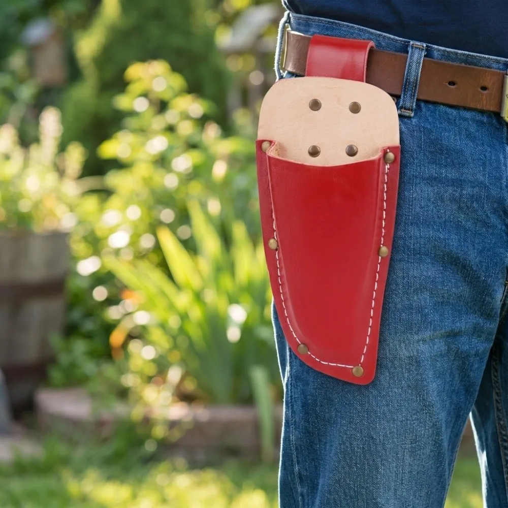 Leather Gardening Pruning Pouch Heavy Duty Multifunctional Scissors Sheath Bag Brown,Red Pruning Shears Holder Pruning Tools
Leather Gardening Pruning Pouch Heavy Duty Multifunctional Scissors Sheath Bag Brown,Red Pruning Shears Holder Pruning Tools