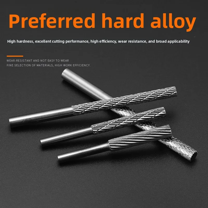 Carbide Rotary File Tungsten Steel Grinding/ Round Small Woodworking Electric Grinding Head/ 3mm Handle Electric Grinding Cutter
Carbide Rotary File Tungsten Steel Grinding/ Round Small Woodworking Electric Grinding Head/ 3mm Handle Electric Grinding Cutter