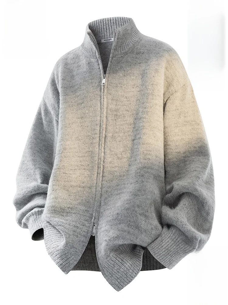 PaulFrank Casual Warm Woolen Knitted Loose Cardigan Men's Autumn Winter Long Sve Zipper Closure Faionable Leisure Sle
PaulFrank Casual Warm Woolen Knitted Loose Cardigan Men's Autumn Winter Long Sve Zipper Closure Faionable Leisure Sle