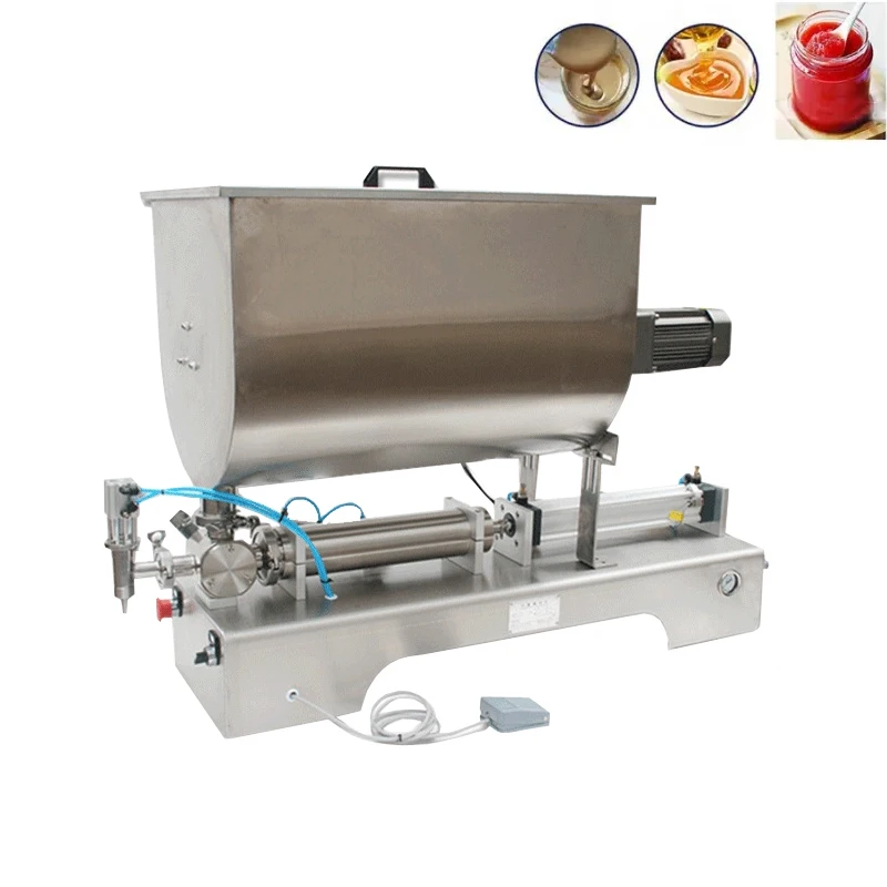 Semi Automatic Filling Machine U Shaped Hopper Horizontal Mixing Tomato Paste Peanut Butter Chili
Semi Automatic Filling Machine U Shaped Hopper Horizontal Mixing Tomato Paste Peanut Butter Chili