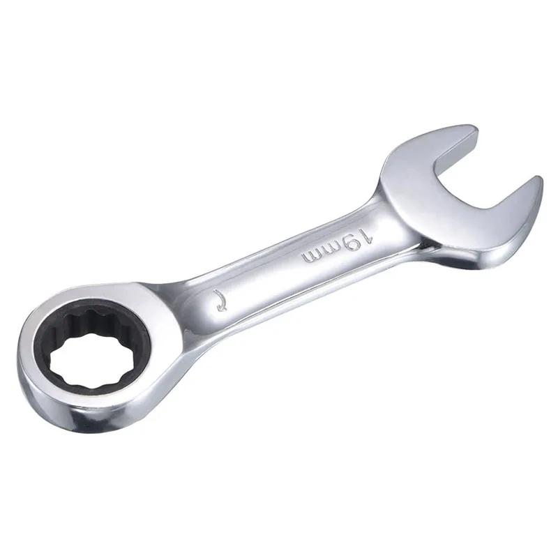 19mm 72 Tooth Short Handle Ratchet Socket Wrench Quick Open Reversible Combination Spanner Small Metric Tools for Repair Bicycle
19mm 72 Tooth Short Handle Ratchet Socket Wrench Quick Open Reversible Combination Spanner Small Metric Tools for Repair Bicycle