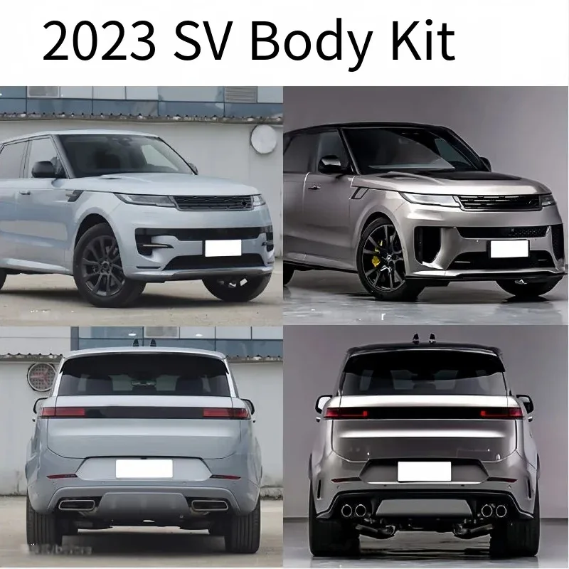 Suitable for Upgrading the SV Luxury Body Kit of the 2023 Model of Range Rover Sport to the Original Factory Version
Suitable for Upgrading the SV Luxury Body Kit of the 2023 Model of Range Rover Sport to the Original Factory Version