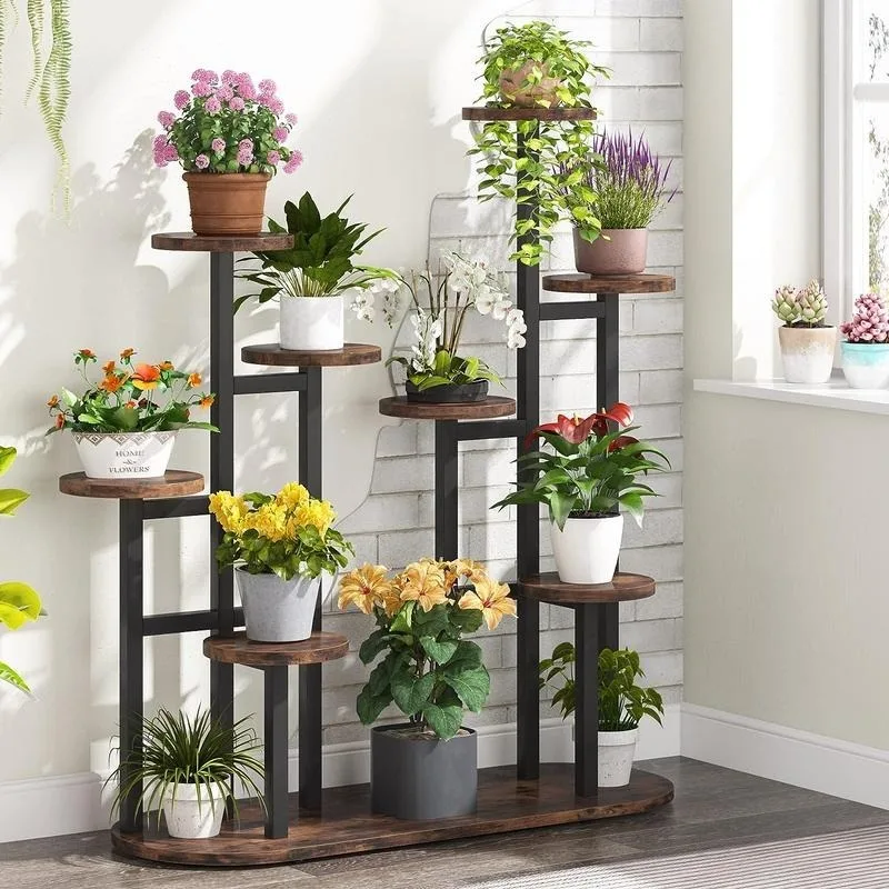 Tribesigns Multi-Tiered 11 Potted Plant Stand Flower Shelf Indoor Organiser Racks
Tribesigns Multi-Tiered 11 Potted Plant Stand Flower Shelf Indoor Organiser Racks