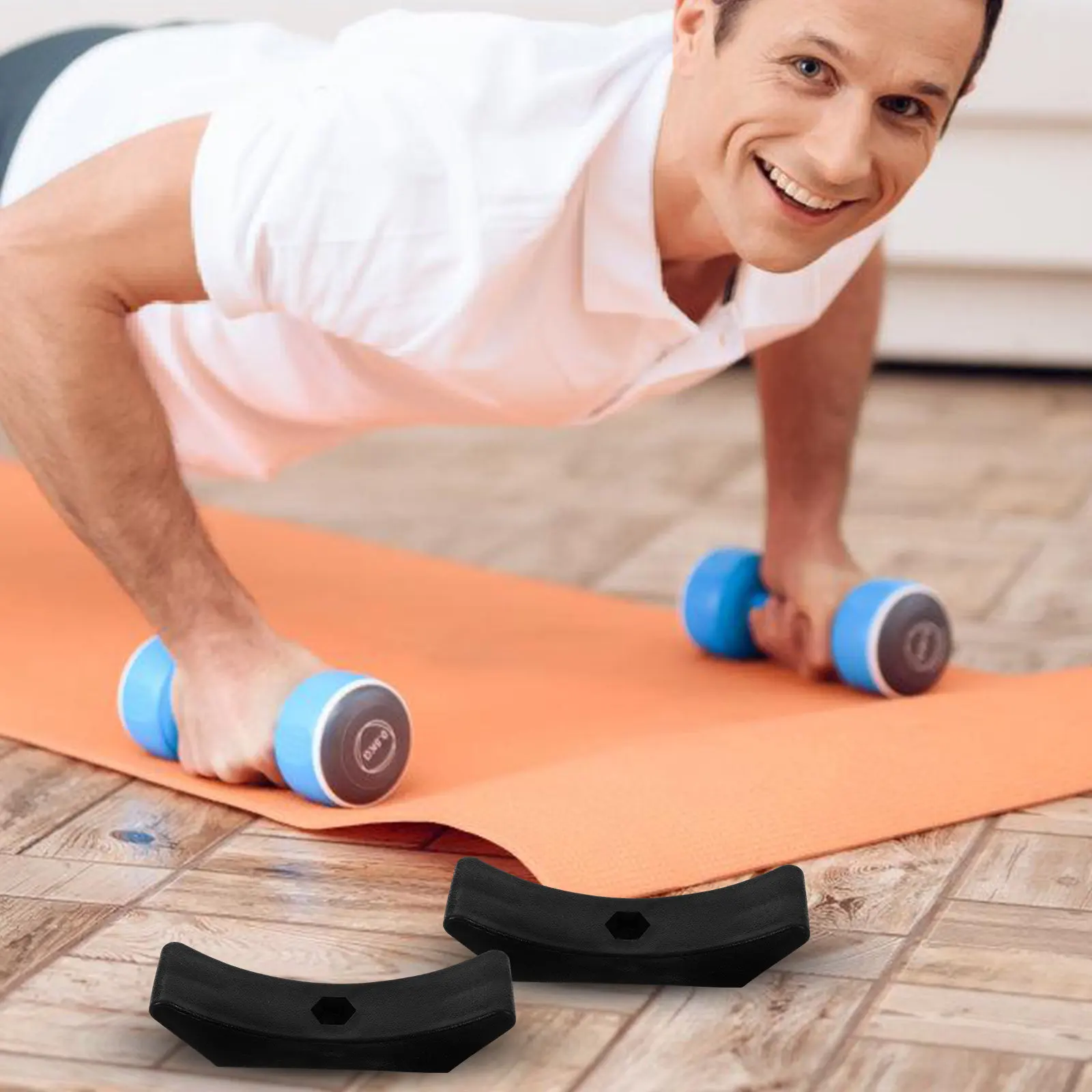 2Pcs Dumbbell Bracket Thick Plastic Dumbbell Holder Rack for Home Gym Desk Balcony Garden Barbell Storage Weight Stand Display
2Pcs Dumbbell Bracket Thick Plastic Dumbbell Holder Rack for Home Gym Desk Balcony Garden Barbell Storage Weight Stand Display