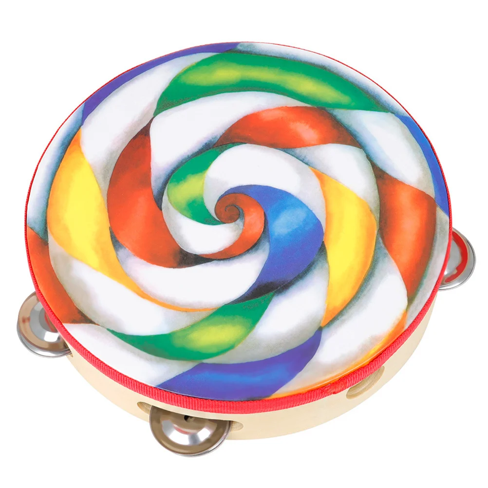 Kids Toys Tambourine Hand Drum Musical Educational Percussion Dedicated Wood Colorful Child
Kids Toys Tambourine Hand Drum Musical Educational Percussion Dedicated Wood Colorful Child