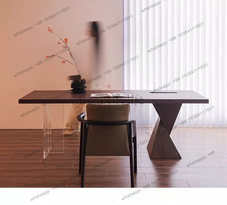 Italian minimalist acrylic floating desk office computer learning designer desk
Italian minimalist acrylic floating desk office computer learning designer desk