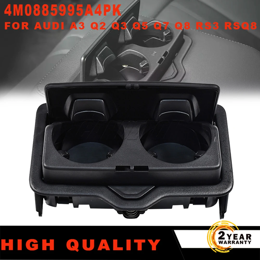 Car Rear Seat Armrest Cup Holders Drinks Beverage Rack For Audi Q8/RS8 Q7 4M Q5 Q3/RSQ3 Q2 A3/RS3 8V 4M0885995A4PK
Car Rear Seat Armrest Cup Holders Drinks Beverage Rack For Audi Q8/RS8 Q7 4M Q5 Q3/RSQ3 Q2 A3/RS3 8V 4M0885995A4PK