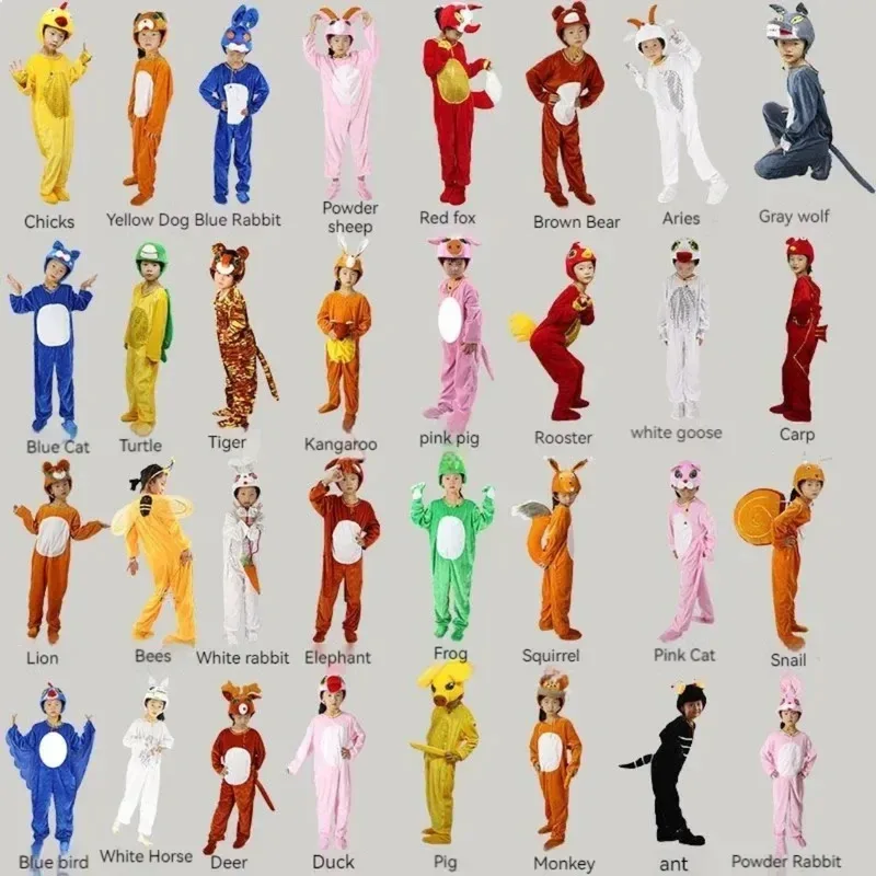 Children Animal Show Clothes Twelve Zodiac Rabbit Monkey Costume Sheep Malone Chicken Dog Ox Snake Tiger Mouse Cosplay Costume
Children Animal Show Clothes Twelve Zodiac Rabbit Monkey Costume Sheep Malone Chicken Dog Ox Snake Tiger Mouse Cosplay Costume