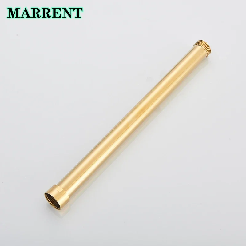 Round Gold Extension Bathroom Shower Tube By Stainless Steel Square Extend Bath Shower Slide Bars for Bathroom Shower System Set
Round Gold Extension Bathroom Shower Tube By Stainless Steel Square Extend Bath Shower Slide Bars for Bathroom Shower System Set