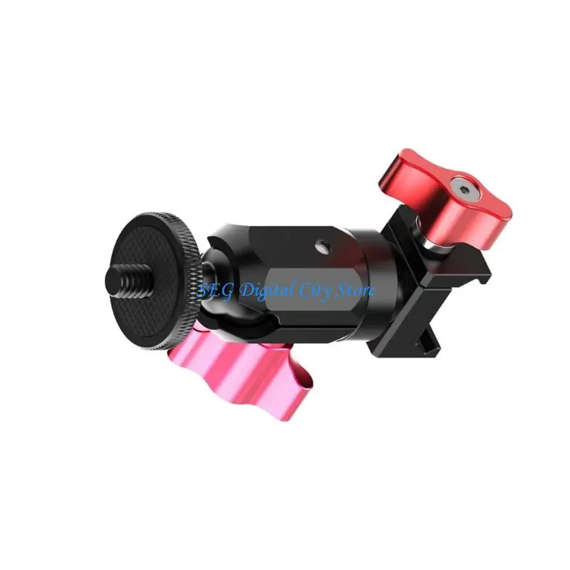 U75B 360Degree Adjustable Adapter 1/4 17mm Ballhead to Sliding Clamp Adapter For Monitors Microphones
U75B 360Degree Adjustable Adapter 1/4 17mm Ballhead to Sliding Clamp Adapter For Monitors Microphones