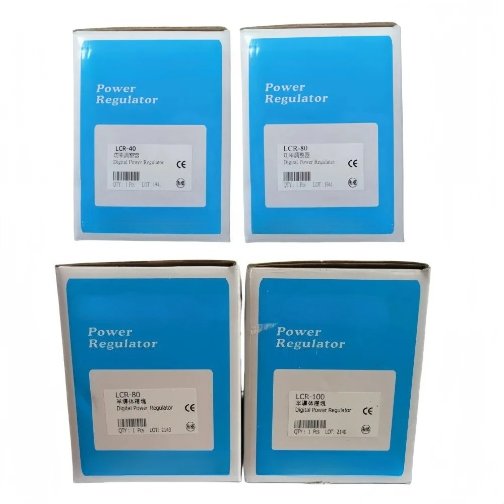 Original LCR-100 LCR-60 PLC Power Regulator Enhanced Heat Dissipation Three-Phase Solid-State Voltage Solid State Relays
Original LCR-100 LCR-60 PLC Power Regulator Enhanced Heat Dissipation Three-Phase Solid-State Voltage Solid State Relays