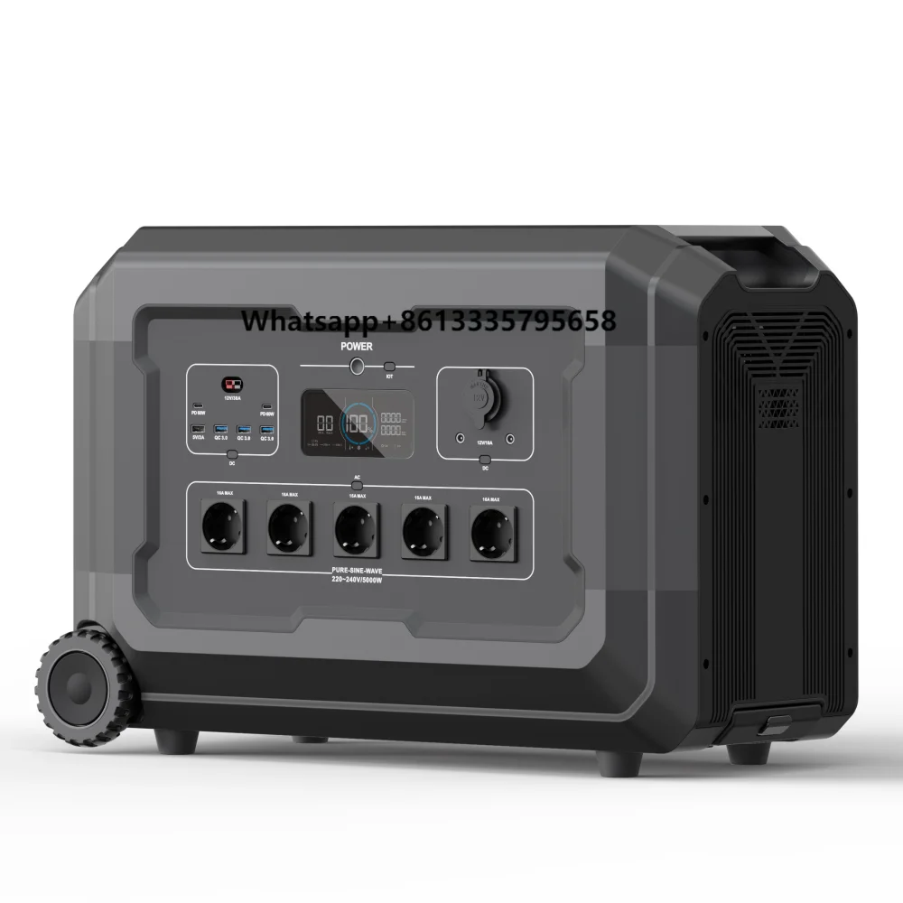 3600W Portable Power Station Home Battery Storage Solar Energy System for Camping for Home Use
3600W Portable Power Station Home Battery Storage Solar Energy System for Camping for Home Use