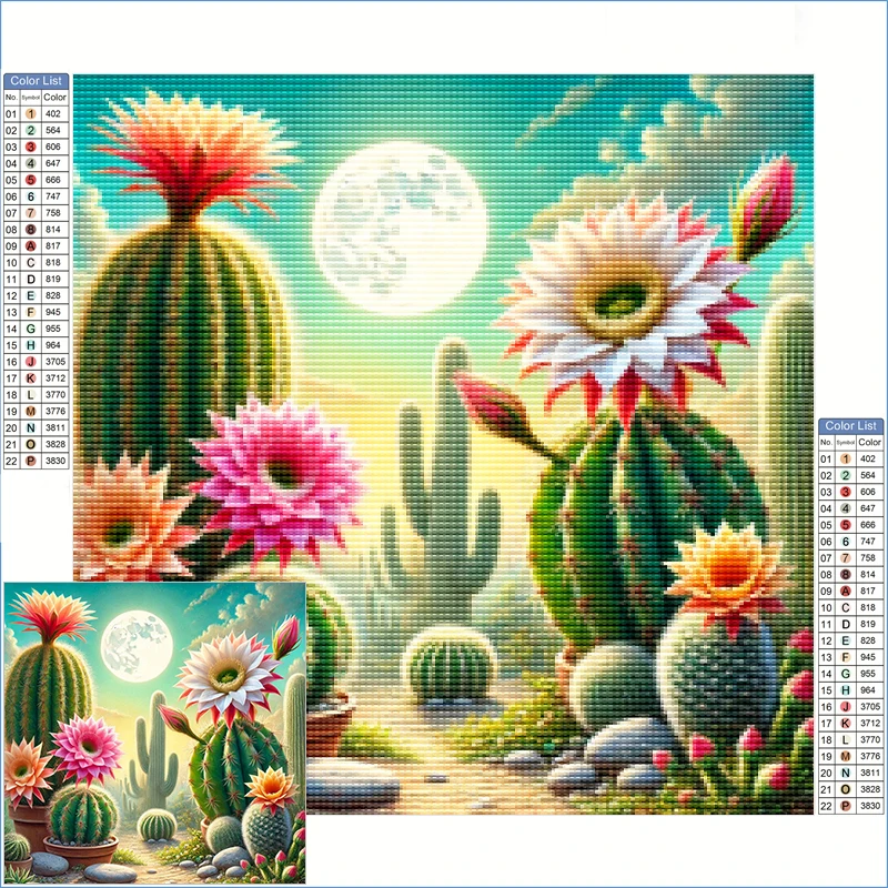 Diamond Painting Novelty 2025 Cactus Garden With Colorful Blooms Landscape Diamond Art Fantasy Mosaic Needlework Handmade Gift
Diamond Painting Novelty 2025 Cactus Garden With Colorful Blooms Landscape Diamond Art Fantasy Mosaic Needlework Handmade Gift