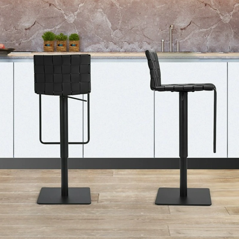 Minimalist Italian High Chairs Leather Modern Ergonomic Fashion Counter Bar Chairs Reception Waiting Tall Muebles Bar Furniture
Minimalist Italian High Chairs Leather Modern Ergonomic Fashion Counter Bar Chairs Reception Waiting Tall Muebles Bar Furniture