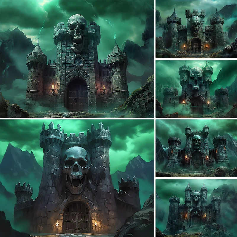 LS Halloween Scary Castle Background Photography Eerie Skeleton Decor Kids Portrait Festival Party Photo Backdrop Studio
LS Halloween Scary Castle Background Photography Eerie Skeleton Decor Kids Portrait Festival Party Photo Backdrop Studio